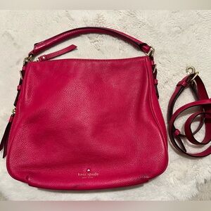 Kate Spade Pink Leather Shoulder Bag